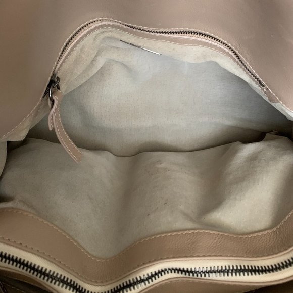 Giorgio Armani Pleated Leather Handbag - Picture 15 of 16